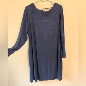 NWT Ricki’s Navy Long Sleeve Mini Dress